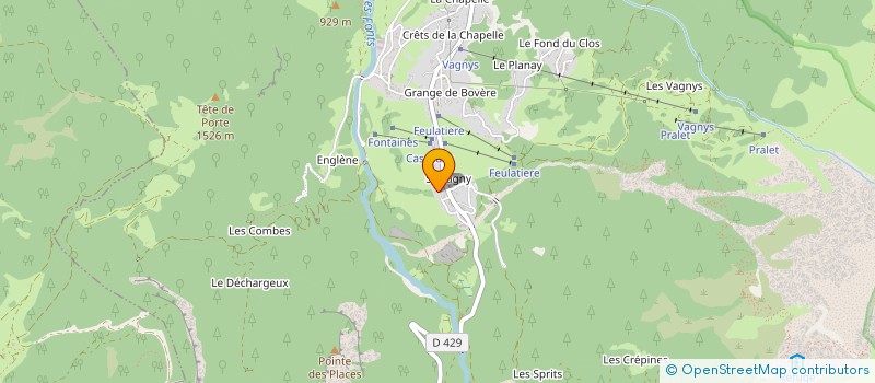 localisation de l'entreprise MADAME MARINE DUMAS  SAMOENS