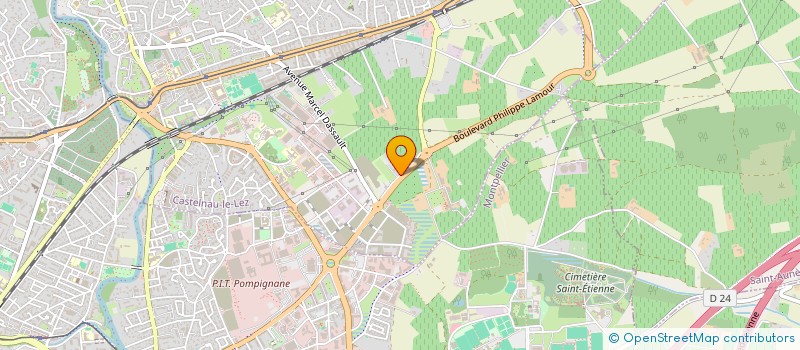 localisation de l'entreprise MADAME MARINE DUMAS à MONTPELLIER