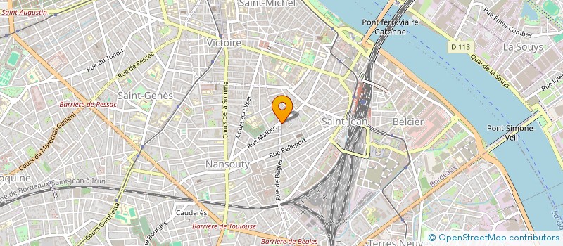 localisation de l'entreprise MADAME MARINE DUPART  BORDEAUX