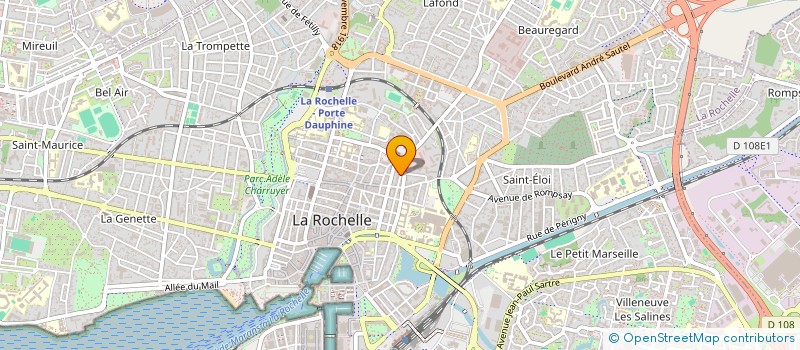 localisation de l'entreprise MADAME MARINE DUPUY  LA ROCHELLE