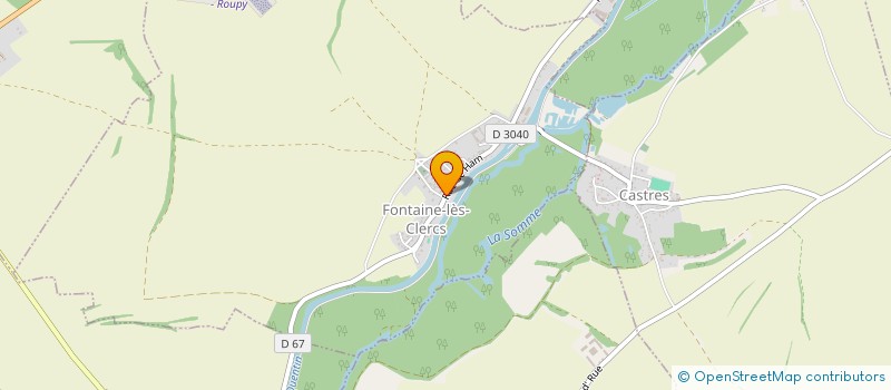 localisation de l'entreprise MADAME MARINE DURANT  FONTAINE-LES-CLERCS