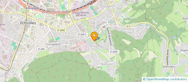 localisation de l'entreprise MADAME MARINE DURET à GRENOBLE