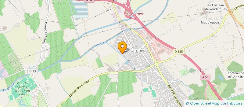 localisation de l'entreprise MADAME MARINE DUSSAUT  CAISSARGUES