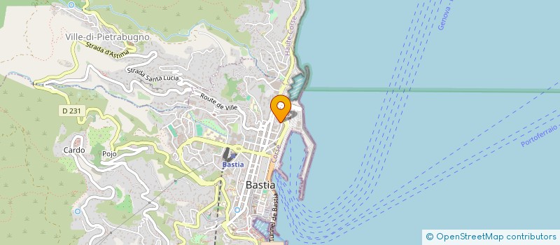localisation de l'entreprise MADAME MARINE DUSSERM à BASTIA