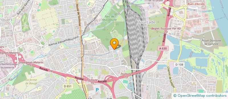 localisation de l'entreprise MADAME MARINE DUTHIN  VILLENAVE-D'ORNON