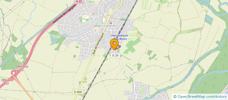 localisation de l'entreprise MADAME MARINE EHRHARDT  HERRLISHEIM