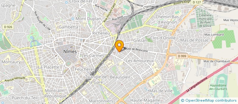 localisation de l'entreprise MADAME MARINE ELFAKIR-MORNET  NIMES