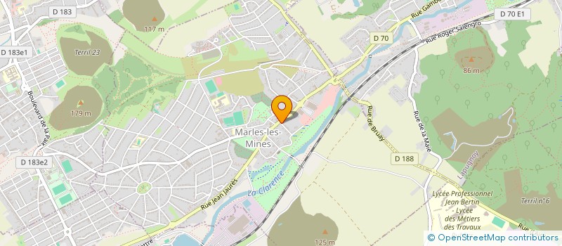 localisation de l'entreprise MADAME MARINE EMPAIN  MARLES-LES-MINES