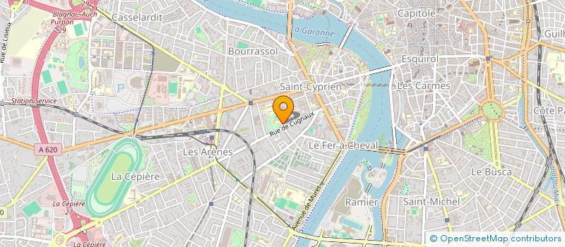 localisation de l'entreprise MADAME MARINE EPINEUZE  TOULOUSE