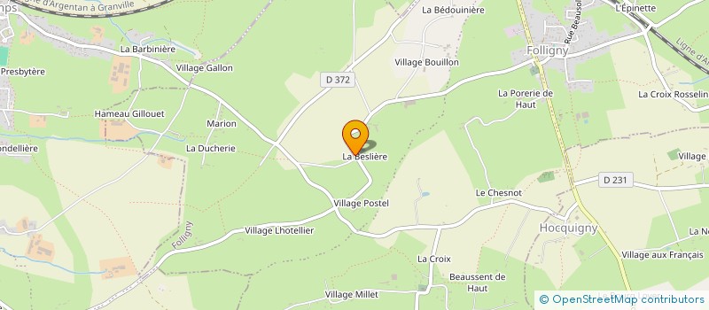 localisation de l'entreprise MADAME MARINE ESTRADE  LA LUCERNE D'OUTREMER