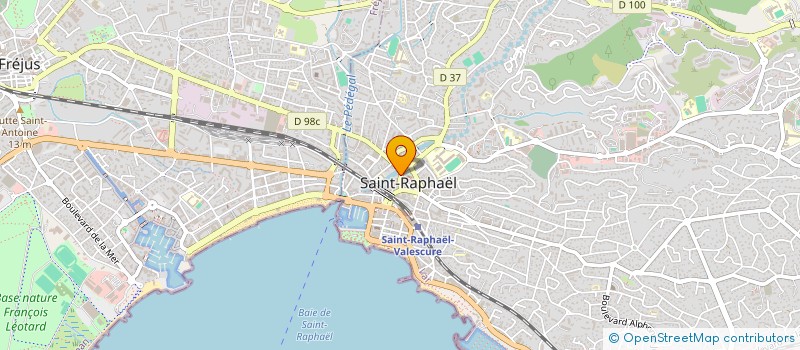 localisation de l'entreprise MADAME MARINE ESTUBLIER  SAINT-RAPHAEL