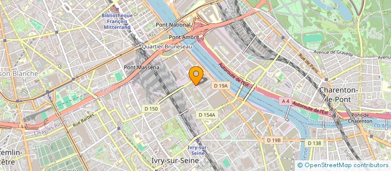 localisation de l'entreprise MADAME MARINE EUTROPE à IVRY-SUR-SEINE