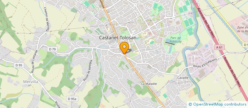 localisation de l'entreprise MADAME MARINE EXPOSITO à CASTANET-TOLOSAN