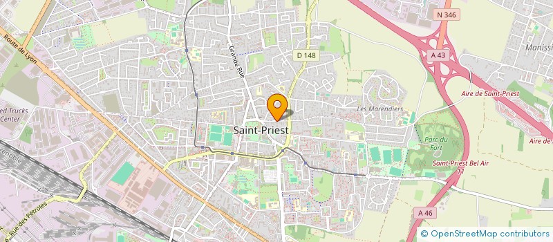 localisation de l'entreprise MADAME MARINE EYMONERIE  SAINT-PRIEST