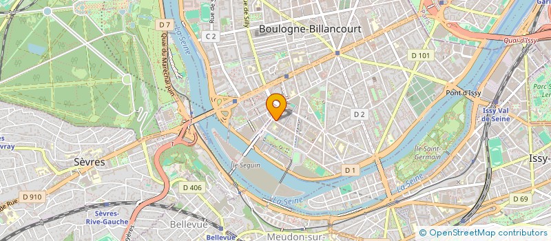 localisation de l'entreprise MADAME MARINE FAGNIEZ à BOULOGNE-BILLANCOURT