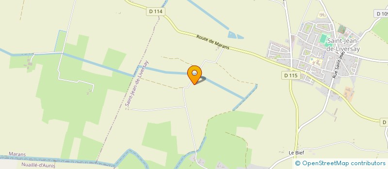 localisation de l'entreprise MADAME MARINE FAUCHER  SAINT-JEAN-DE-LIVERSAY