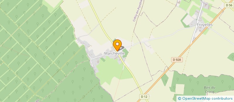 localisation de l'entreprise MADAME MARINE FAUCHEZ-- LANGUE  CRECY-EN-PONTHIEU