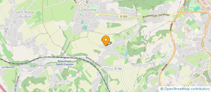 localisation de l'entreprise MADAME MARINE FAUCON  SAINT-CASSIEN