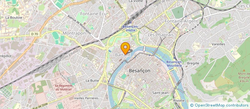 localisation de l'entreprise MADAME MARINE FAUQUENOT  BESANCON