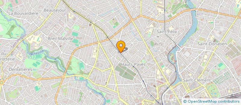 localisation de l'entreprise MADAME MARINE FAURE à NANTES