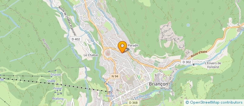 localisation de l'entreprise MADAME MARINE FAURE-GEORS à BRIANCON