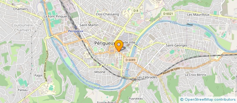 localisation de l'entreprise MADAME MARINE FAURIAUX  PERIGUEUX