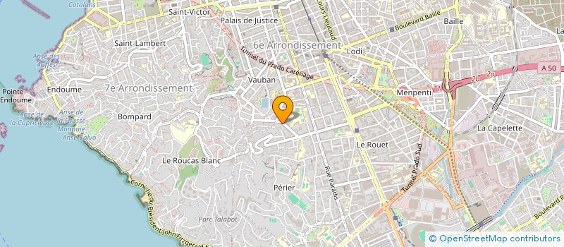 localisation de l'entreprise MADAME MARINE FAUVEL à MARSEILLE