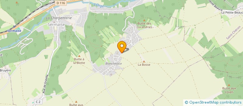 localisation de l'entreprise MADAME MARINE FEJEAN  SERMAISE