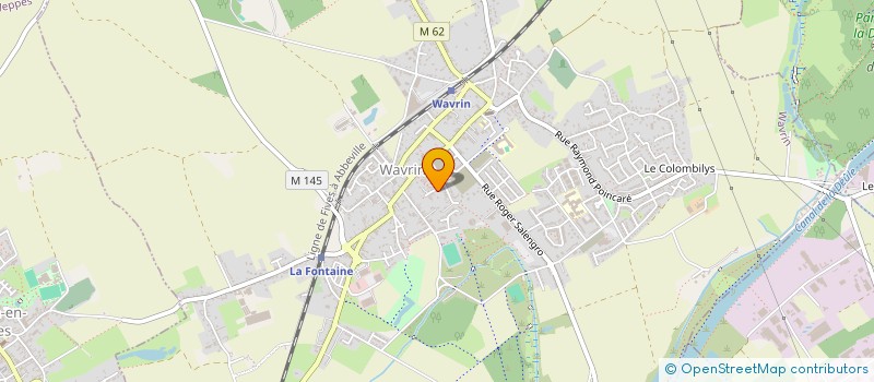 localisation de l'entreprise MADAME MARINE FENET  WAVRIN