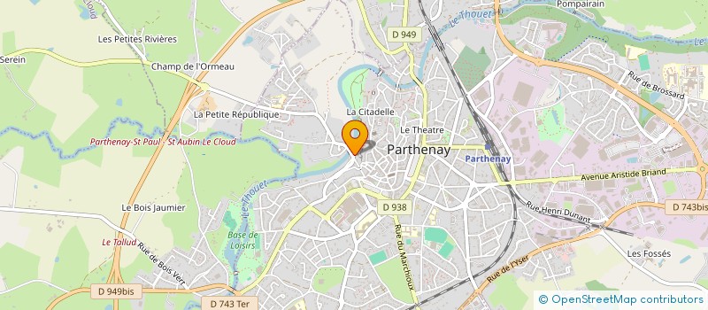 localisation de l'entreprise MADAME MARINE FERDINAND à PARTHENAY