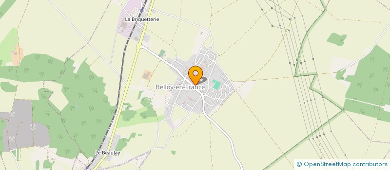 localisation de l'entreprise MADAME MARINE FERRAZ  BELLOY-EN-FRANCE