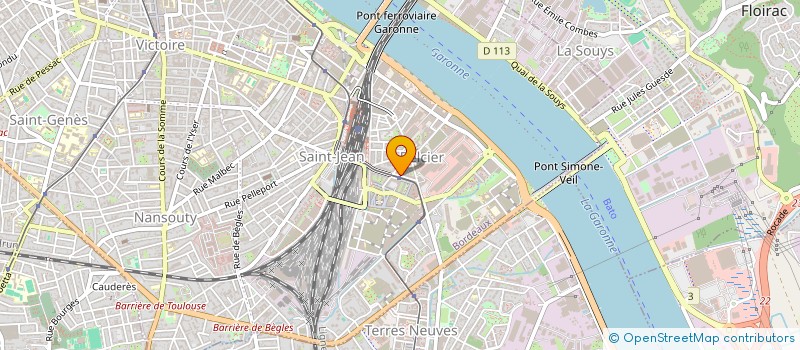 localisation de l'entreprise MADAME MARINE FIERFOL à BORDEAUX