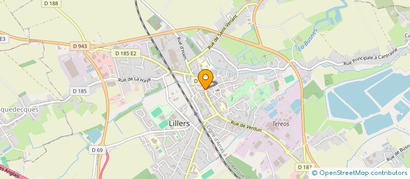 localisation de l'entreprise MADAME MARINE FLAGEOLLET  LILLERS