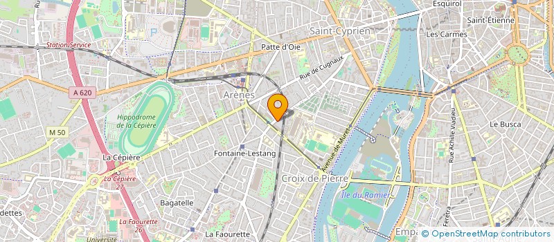 localisation de l'entreprise MADAME MARINE FLORIANT à TOULOUSE
