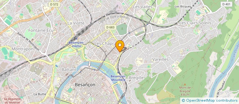 localisation de l'entreprise MADAME MARINE FOHR à BESANCON