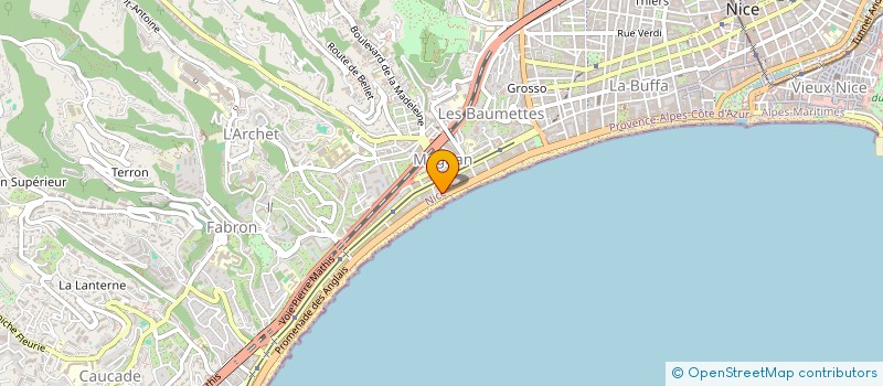 localisation de l'entreprise MADAME MARINE FOISSEY à NICE