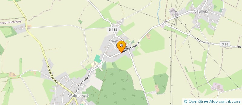 localisation de l'entreprise MADAME MARINE FONTAINE  LA NEUVILLE-LES-DORENGT