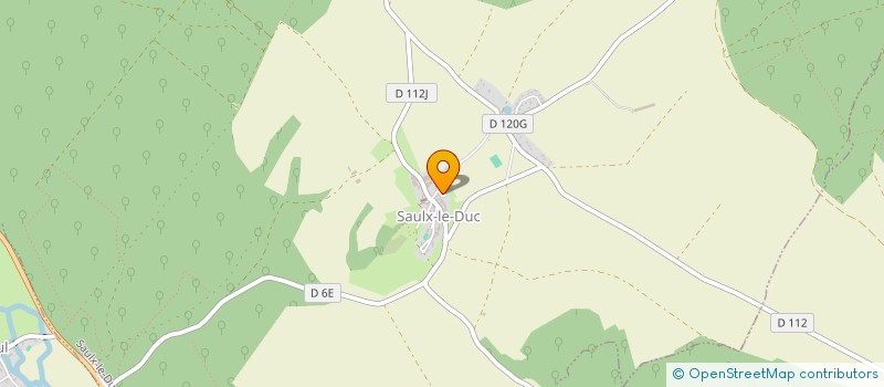 localisation de l'entreprise MADAME MARINE FRAINCART  SAULX-LE-DUC