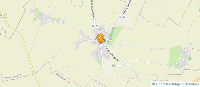 localisation de l'entreprise MADAME MARINE FRANCESCHINI  VILLERS-OUTREAUX