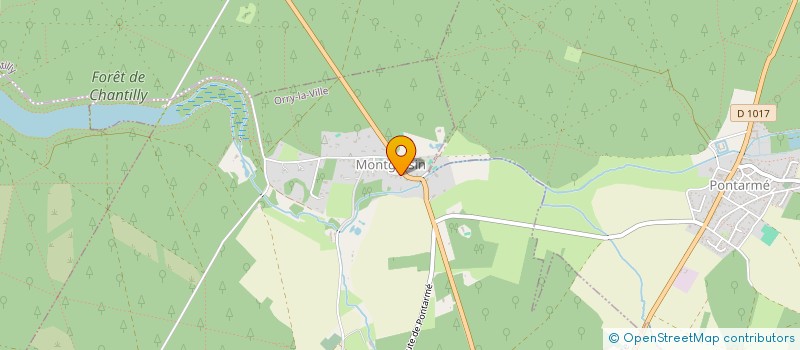 localisation de l'entreprise MADAME MARINE FRANCOIS  ORRY-LA-VILLE