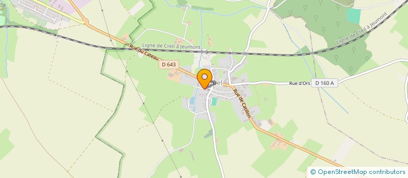 localisation de l'entreprise MADAME MARINE FRANCQ  LANDRECIES