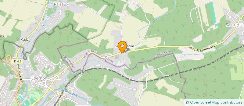 localisation de l'entreprise MADAME MARINE FRANQUEZA  SAINT-HILARION