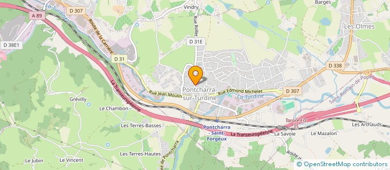 localisation de l'entreprise MADAME MARINE FROIDURE  VINDRY-SUR-TURDINE