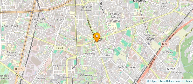 localisation de l'entreprise MADAME MARINE GAILLARD à GRENOBLE