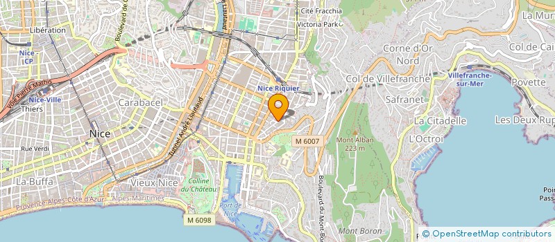 localisation de l'entreprise MADAME MARINE GAMBARDELLA  NICE