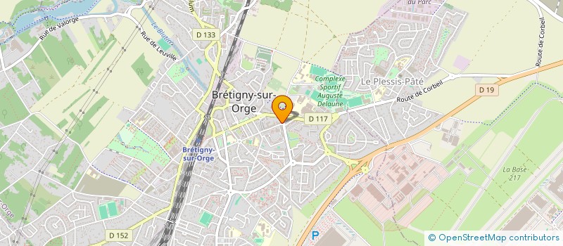 localisation de l'entreprise MADAME MARINE GAREL à BRETIGNY-SUR-ORGE