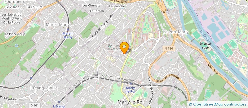 localisation de l'entreprise MADAME MARINE GARRIDO  MARLY-LE-ROI