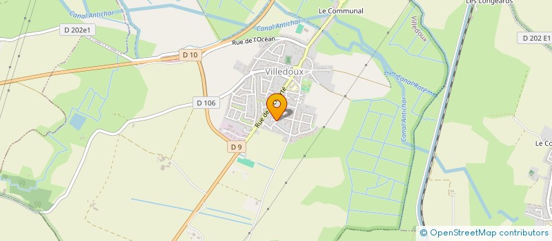 localisation de l'entreprise MADAME MARINE GAUDIN  VILLEDOUX