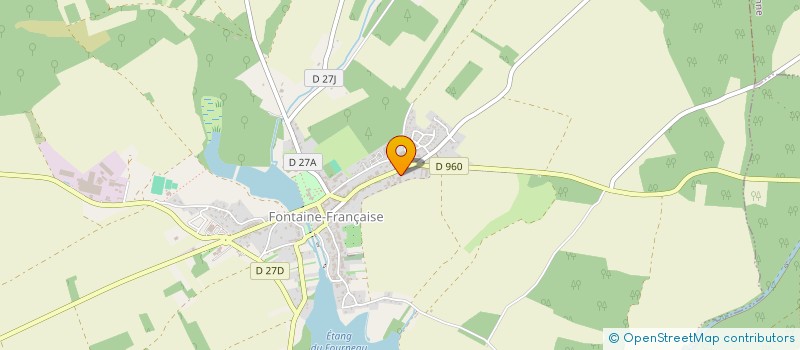 localisation de l'entreprise MADAME MARINE GAUTHEROT  FONTAINE-FRANCAISE