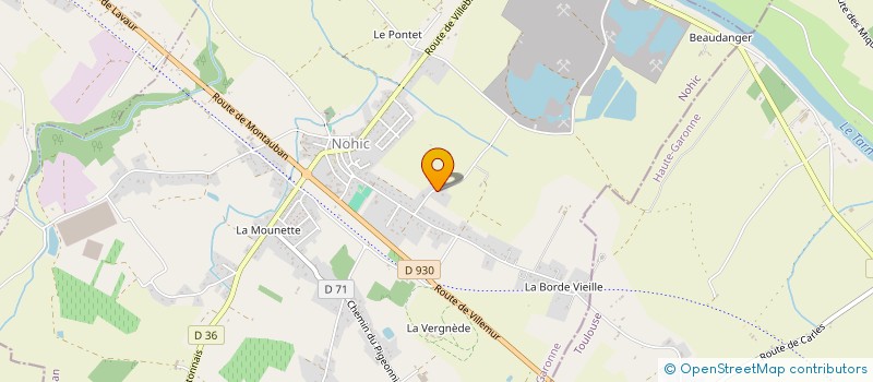 localisation de l'entreprise MADAME MARINE GAYRAUD  NOHIC